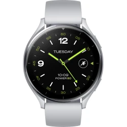Xiaomi Watch 2 Plata Smartwatch con Google OS y NFC (BHR8034 | BHR8034GL | 6941812764404 | Hay 9 unidades en almacén | Entrega a domicilio en Canarias en 24/48 horas laborables