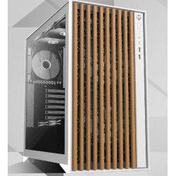 NOX NXHUMMERELEMENT carcasa de ordenador Torre Blanco, Madera | 8436587975271