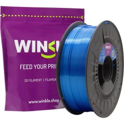 WINKLE FILAMENTO AZUL ACERO PLA SILK 1.75MM 300 GR BLUE STEEL | 8435532915256