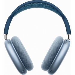 Imagen de Apple auriculares de diadema airpods max con microfono y cancelacion de ruido con modo de sonido ambiente bluetooth azul cielo