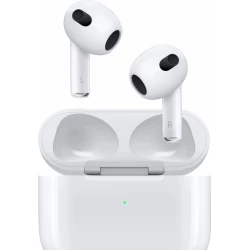 Imagen de Apple auriculares intrauditivo airpods con microfono y estuche de carga inalambrica lightning estuche magsafe bluetooth blanco tercera generacion