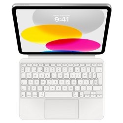 Apple funda con teclado magic keyboard bluetooth folio para ipad a16 blanco y ipad 10.9`` decima generacion Apple funda con teclado magic keyboard bluetooth folio para | MQDP3Y/A | 0194253417484