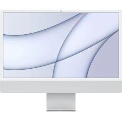 Apple iMac 24`` Retina 4.5K Chip M1 con CPU de 8 nucleos 16GB de memoria unificada 1TB SSD Grafica M1 GPU de 8 nucleos Magic Keyboard con Touch ID Gigabit ethernet Plata [1 de 6]
