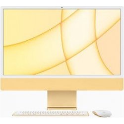 Apple iMac 24`` Retina 4.5K Chip M1 con CPU de 8 nucleos 16GB de memoria unificada 512GB SSD Grafica M1 GPU de 8 nucleos Magic Keyboard con Touch ID Gigabit ethernet Amarillo