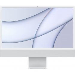 Apple iMac 24`` Retina 4.5K Chip M1 con CPU de 8 nucleos 16GB de memoria unificada 512GB SSD Grafica M1 GPU de 8 nucleos Magic Keyboard con Touch ID Gigabit ethernet Plata [1 de 4]