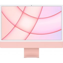 Imagen de Apple iMac 24`` Retina 4.5K Chip M1 con CPU de 8 nucleos 8GB de memoria unificada 512GB SSD Grafica M1 GPU de 8 nucleos Magic Keyboard con Touch ID Gigabit ethernet Rosa