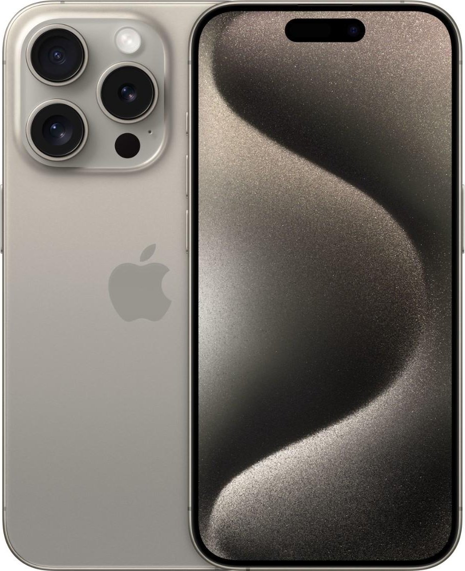 Apple iphone 15 pro 6.1` 128gb titanio natural | MTUX3QL/A | 0195949018862 [1 de 6]