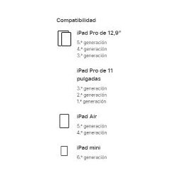 Apple pencil segunda generacion para ipad pro de 12.9`` sext | MU8F2ZM/A | Hay 15 unidades en almacén | Entrega a domicilio en Canarias en 24/48 horas laborables