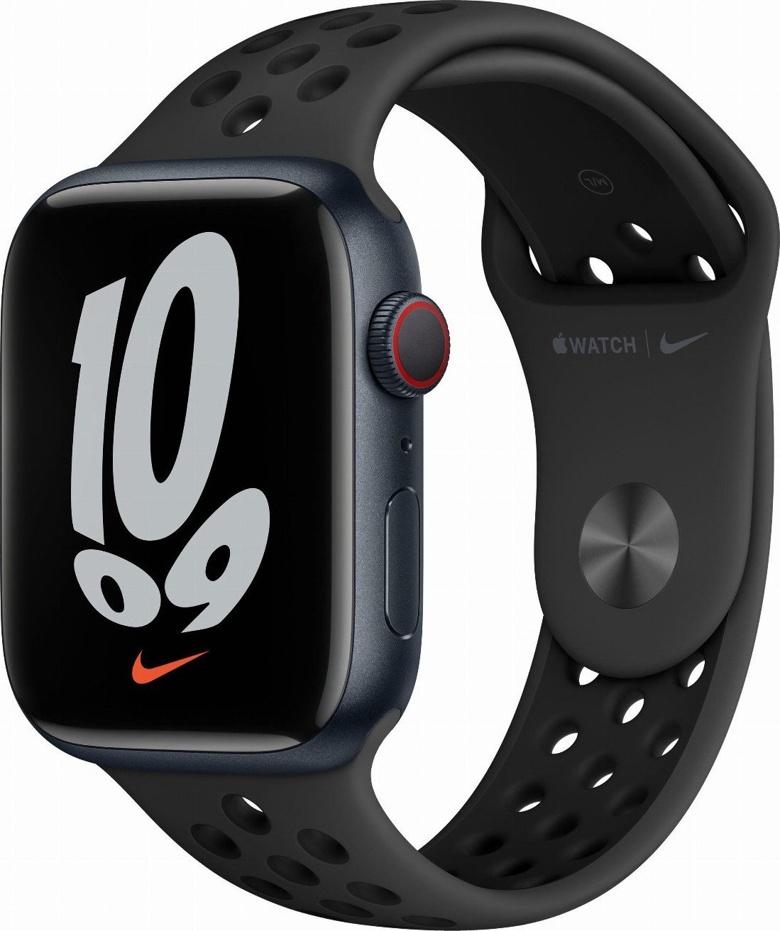 Anguila carolino Figura Comprar Apple Watch Nike Series 7 GPS + Cellular Caja aluminio Medianoche  45mm Correa deportiva Antracita/ne | MKL53TY/A | envío gratis