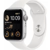 Apple Watch Serie SE GPS Caja aluminio Plata 44mm Correa deportiva Blanco | MNK23TY/A | (1)