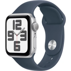 Apple watch serie se gps caja de aluminio plata de 40mm con correa deportiva azu | MRE23QL/A | 0195949004001 [1 de 4]