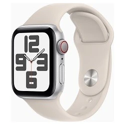 Apple watch serie se gps + cellular caja de aluminio blanco estre | MRG13QL/A | 0195949006203