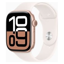 Apple Watch Series 10 GPS Caja de Aluminio oro rosa 42mm, co | MWWH3QL/A | Hay 1 unidades en almacén | Entrega a domicilio en Canarias en 24/48 horas laborables