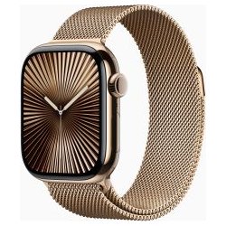 Apple Watch Series 10 GPS + Cellular Caja de Titanio oro 42m | MX083QL/A | Hay 1 unidades en almacén | Entrega a domicilio en Canarias en 24/48 horas laborables