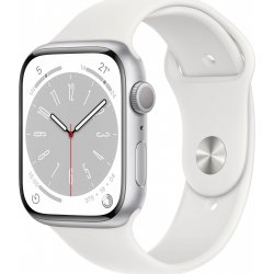 Imagen de Apple watch series 8 gps caja aluminio plata 41mm correa deportiva blanco