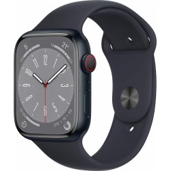Imagen de Apple watch series 8 gps + cellular caja aluminio medianoche 45mm correa deportiva medianoche