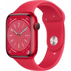 Imagen de Apple Watch Series 8 GPS + Cellular Caja aluminio Rojo 45mm Correa deportiva Rojo
