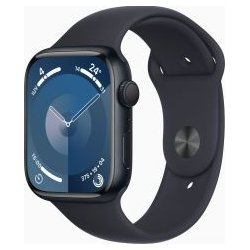Apple Watch Series 9 GPS Caja de aluminio Medianoche de 45mm | MR9A3QL/A | Hay 2 unidades en almacén | Entrega a domicilio en Canarias en 24/48 horas laborables