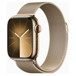 Apple Watch Series 9 GPS + Cellular Caja de acero inoxidable Oro  | MRMU3QL/A | 0195949025822