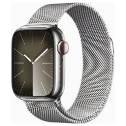 Apple Watch Series 9 GPS + Cellular Caja de acero inoxidable Plat | MRJ43QL/A | 0195949023064