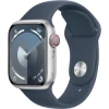 Apple Watch S9 GPS 4G 41mm Plata Corr. Azul (MRHW3QL/A) | (1)