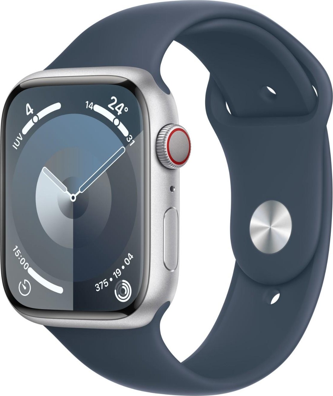 Apple Watch Series 9 GPS + Cellular Caja de aluminio Plata de 45mm con Correa de | MRMG3QL/A | 0195949024610 [1 de 5]
