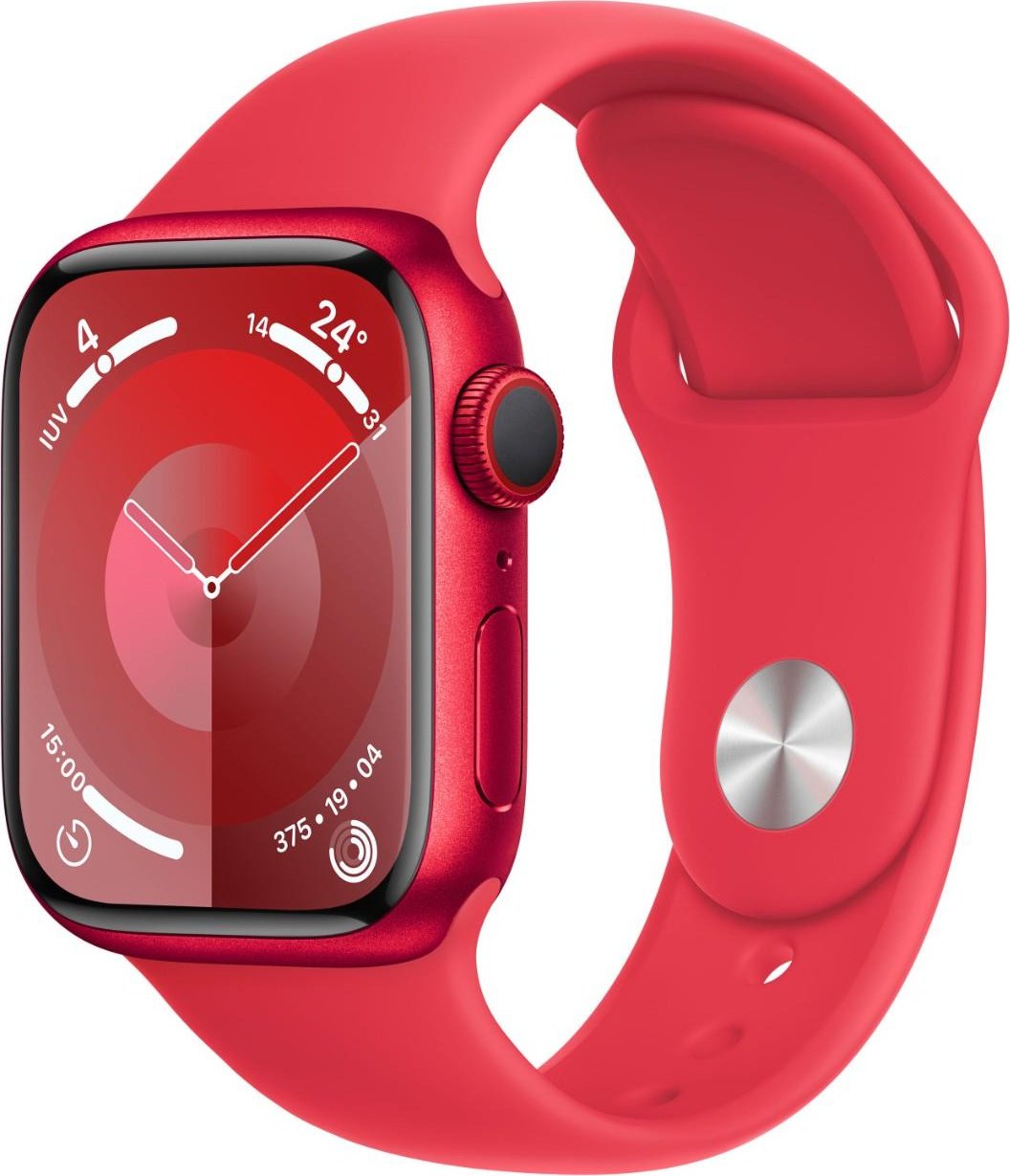 Apple Watch Series 9 GPS + Cellular Caja de aluminio Rojo de 41mm con Correa dep | MRY83QL/A | 0195949028274 [1 de 5]