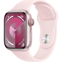 Apple Watch S9 GPS 4G 41mm Rosa Correa Rosa (MRJ03QL/A) [1 de 5]