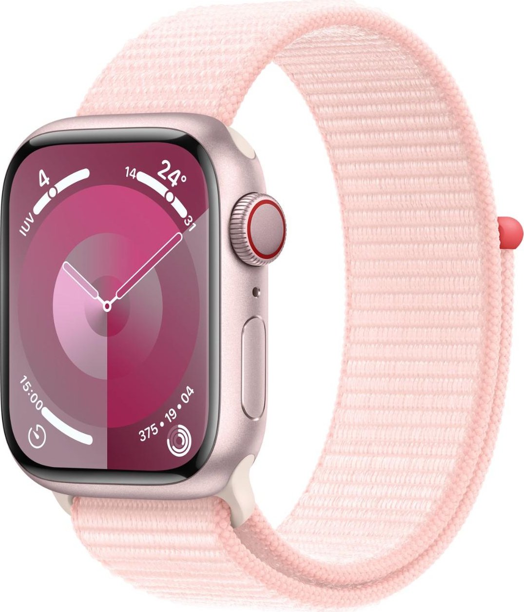 Apple Watch Series 9 GPS + Cellular Caja de aluminio Rosa de 41mm con Correa Loo | MRJ13QL/A | 0195949022739 [1 de 5]