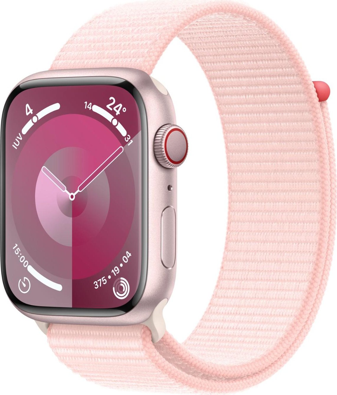 Apple Watch Series 9 GPS + Cellular Caja de aluminio Rosa de 45mm con Correa Loo | MRMM3QL/A | 0195949025167 [1 de 5]