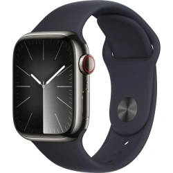 Apple Watch Series 9 GPS + Cellular Caja de acero inoxidable Grafito de 41mm c | MRJ93QL/A | 0195949023613 [1 de 5]