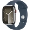 Apple Watch Series 9 GPS + Cellular Caja de acero inoxidable Plata de 45m | MRMN3QL/A | (1)