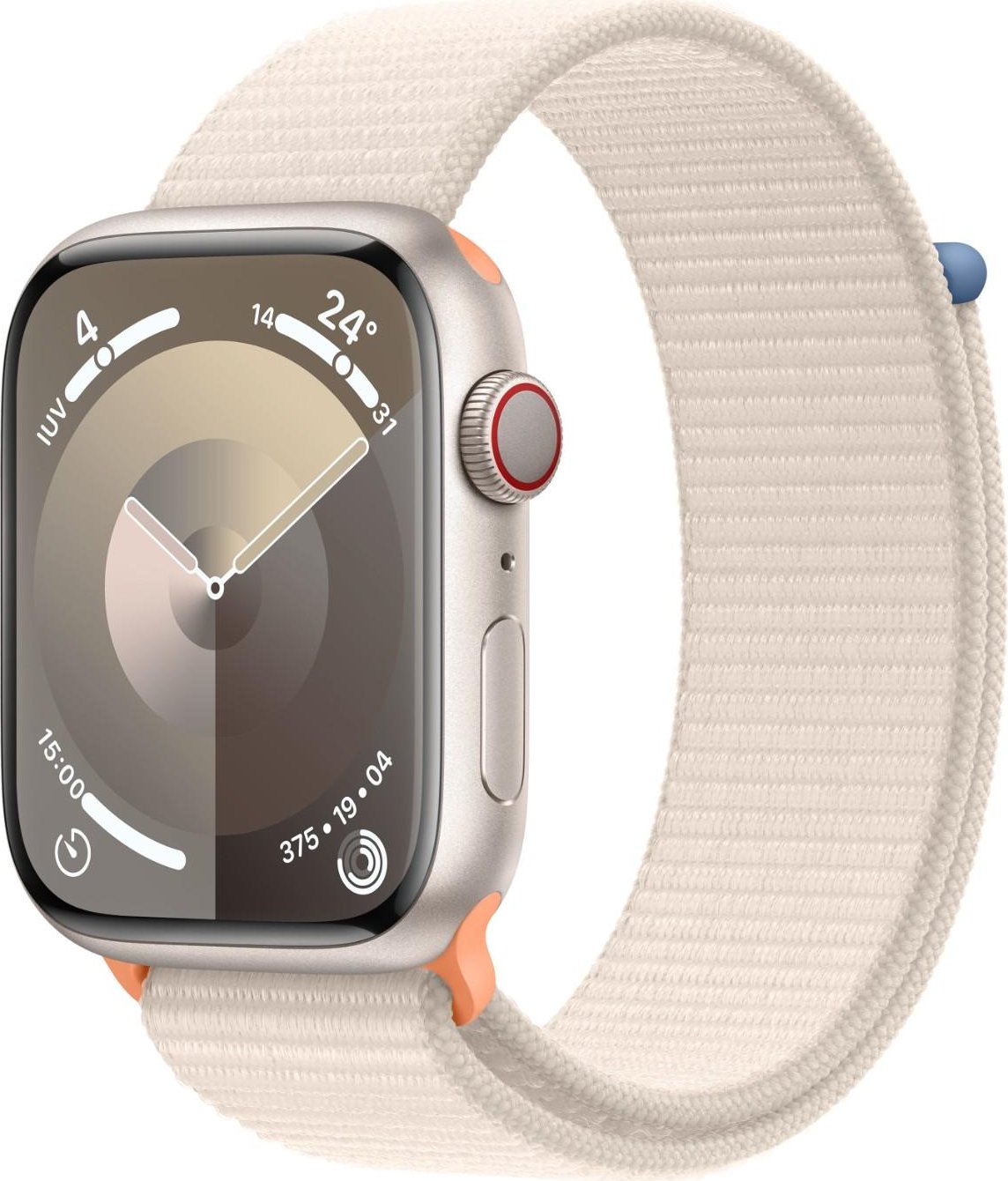 Apple Watch Series 9 GPS + Cellular Caja de aluminio Blanco Estrella de 45mm con | MRMA3QL/A | 0195949024177 [1 de 5]