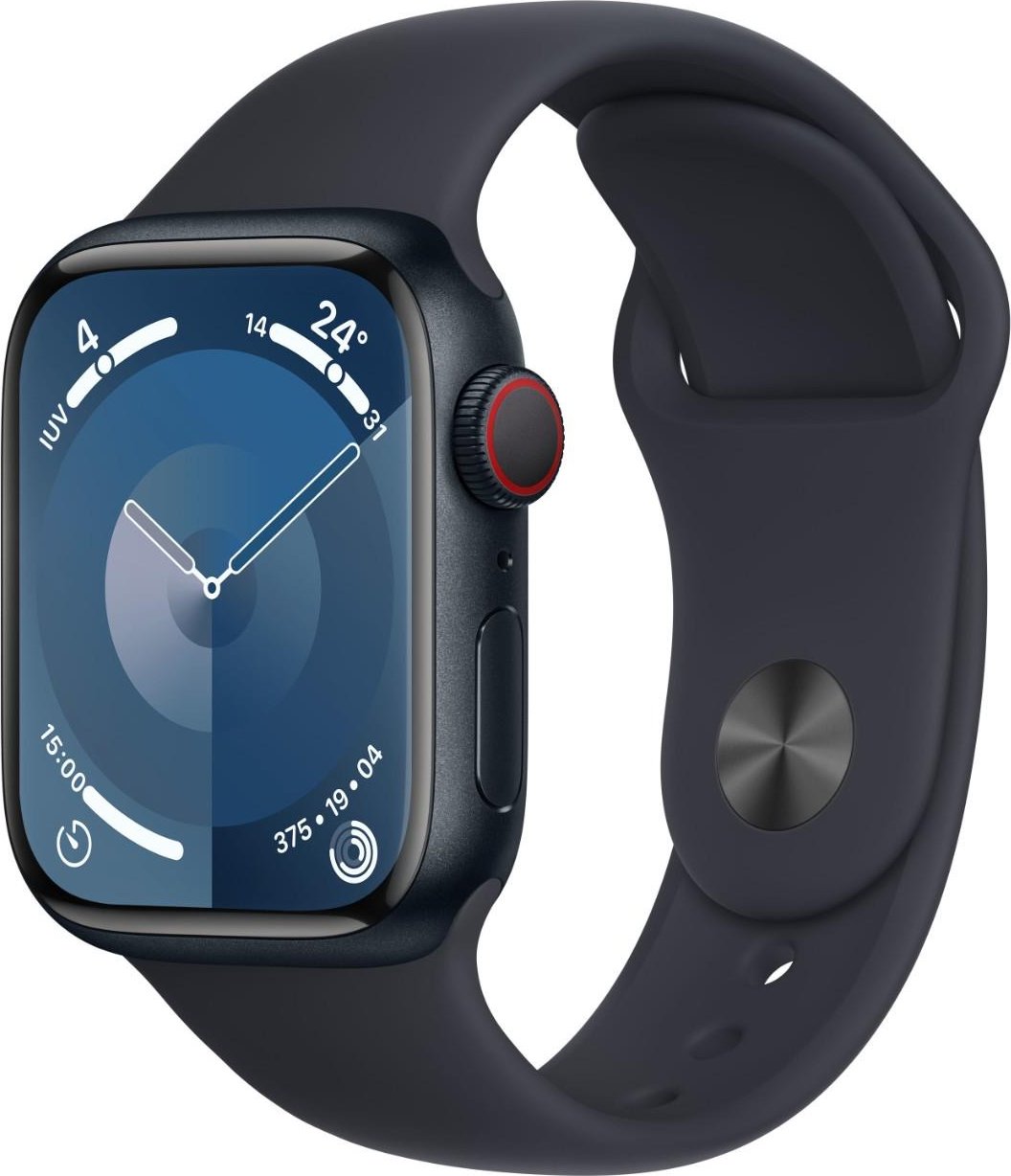 Apple Watch Series 9 GPS + Cellular Caja de aluminio Medianoche de 41mm con Corr | MRHT3QL/A | 0195949021961 [1 de 5]