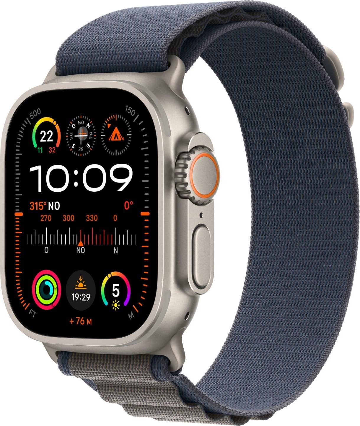 Apple watch ultra 2 gps + cellular caja de titanio de 49mm correa loop alpine  | MREQ3TY/A [1 de 7]