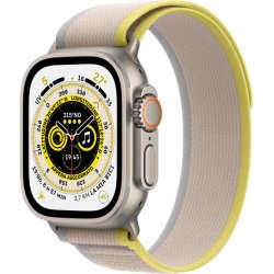 Apple Watch Ultra GPS + Cellular Caja titanio 49mm Correa Loop Trail Amarillo/Beis Talla S/M | MNHK3TY/A | 0194253144892