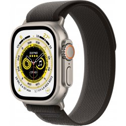 Imagen de Apple watch ultra gps + cellular caja titanio 49mm correa loop trail negro/gris talla s/m