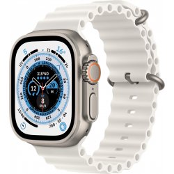 Apple watch ultra gps + cellular caja titanio 49mm correa ocean blanca [1 de 6]