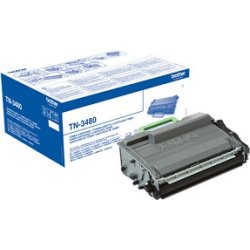 Brother toner tn3480 negro 8.000 paginas segun iso/iec19752 | Hay 5 unidades en almacén | Entrega a domicilio en Canarias en 24/48 horas laborables