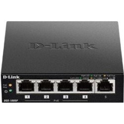 D-link Switch 5 puertos RJ45 10/100/1000Mbps Sobremesa con 4 | DGS-1005P | Hay 5 unidades en almacén | Entrega a domicilio en Canarias en 24/48 horas laborables