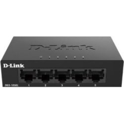 D-link Switch 5 puertos RJ45 10/100/1000Mbps Sobremesa | DGS-105GL | Hay 5 unidades en almacén | Entrega a domicilio en Canarias en 24/48 horas laborables