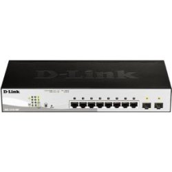 D-link Switch 8 puertos RJ45 10/100/1000Mbps semigestionable | DGS-1210-08P/E | Hay 1 unidades en almacén | Entrega a domicilio en Canarias en 24/48 horas laborables