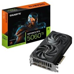 Gigabyte tarjeta grafica geforce rtx 5060 ti windforce 8gb g | 9VN506TW8-00-G10 | Hay 1 unidades en almacén | Entrega a domicilio en Canarias en 24/48 horas laborables