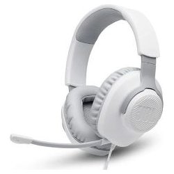Jbl Auriculares de diadema Quantum 100 gaming con microfono  | JBLQUANTUM100WHT | Hay 2 unidades en almacén | Entrega a domicilio en Canarias en 24/48 horas laborables