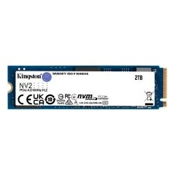 Kingston Disco interno SSD Pcie 4.0 NVMe M.2 2280 NV2 2TB ve | SNV2S/2000G | Hay 2 unidades en almacén | Entrega a domicilio en Canarias en 24/48 horas laborables