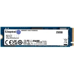 Kingston disco interno ssd pcie nvme m.2 2280 nv2 250gb velocidad lectura hasta 3000mb/s velocidad escritura hasta 1300mb/s Kingston disco interno ssd pcie nvme m.2 2280 nv2 250gb velo | SNV2S/250G | Hay 3 unidades en almacén | Entrega a domicilio en Canarias en 24/48 horas laborables