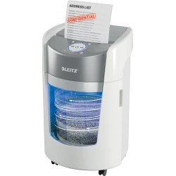 Leitz Destructora IQ Optimax pequeña oficina 350 8 hojas manual Tipo corte microcorte Nivel de seguridad P-5 tamaño de trituracion del papel 15mm ancho de trabajo 2mm Ciclo de trabajo de 60 minutos Destruye Grapas y Clips Blanca Leitz Destructora IQ Optimax pequeña oficina 350 8 hojas ma | 83590000 | Hay 1 unidades en almacén | Entrega a domicilio en Canarias en 24/48 horas laborables