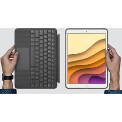 Logitech Funda con teclado retroiluminado con trackpad y Sma | 920-009627 | Hay 3 unidades en almacén | Entrega a domicilio en Canarias en 24/48 horas laborables