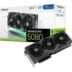 Pny tarjeta grafica geforce rtx5080 oc 16gb ddr7 3xdp hdmi 3 | VCG508016TFXPB1-O | Hay 1 unidades en almacén | Entrega a domicilio en Canarias en 24/48 horas laborables