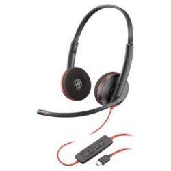 Poly Auriculares de diadema con microfono Blackwire 3220 est | 8X228A6 | Hay 4 unidades en almacén | Entrega a domicilio en Canarias en 24/48 horas laborables